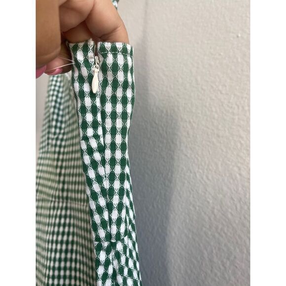 Hurley Sample Piece‎ Spaghetti Strap Checkered Dress Size Small - Picture 5 of 16